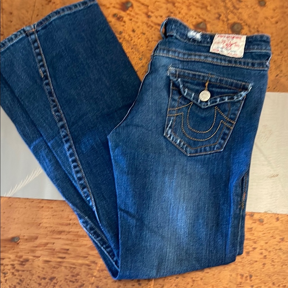 True Religion Jeans 32X31 with Embroidered Pocket